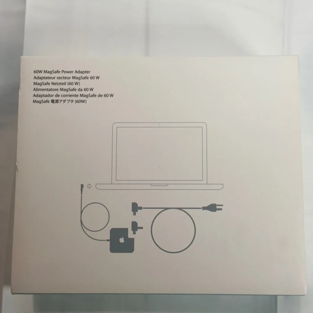 NEW Apple 60W MagSafe Power Adapter MacBook Charger MC461LLA L-Tip NEW IN BOX